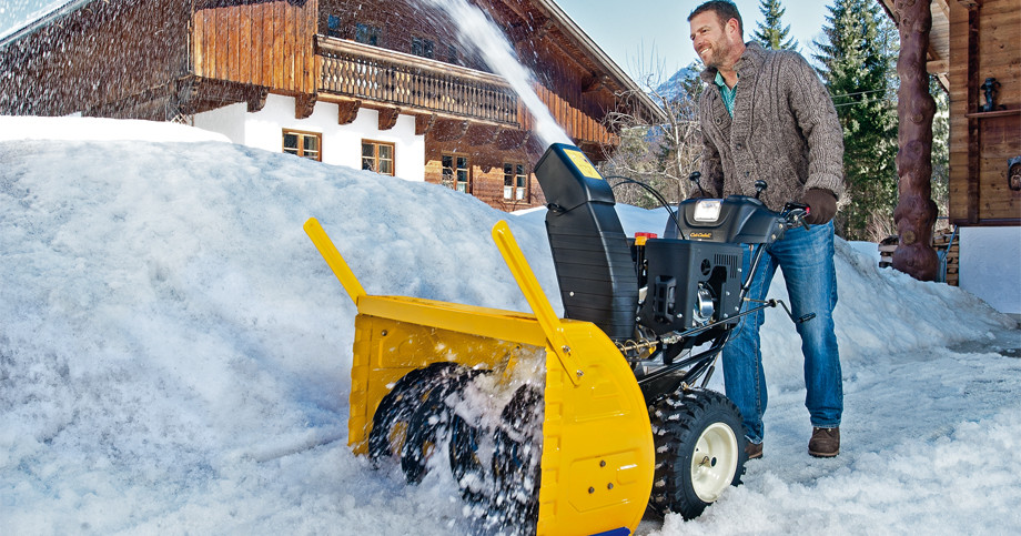 Premier teste pour ma souffleuse électrique ⚡️ #neige#hiver#maison#sno